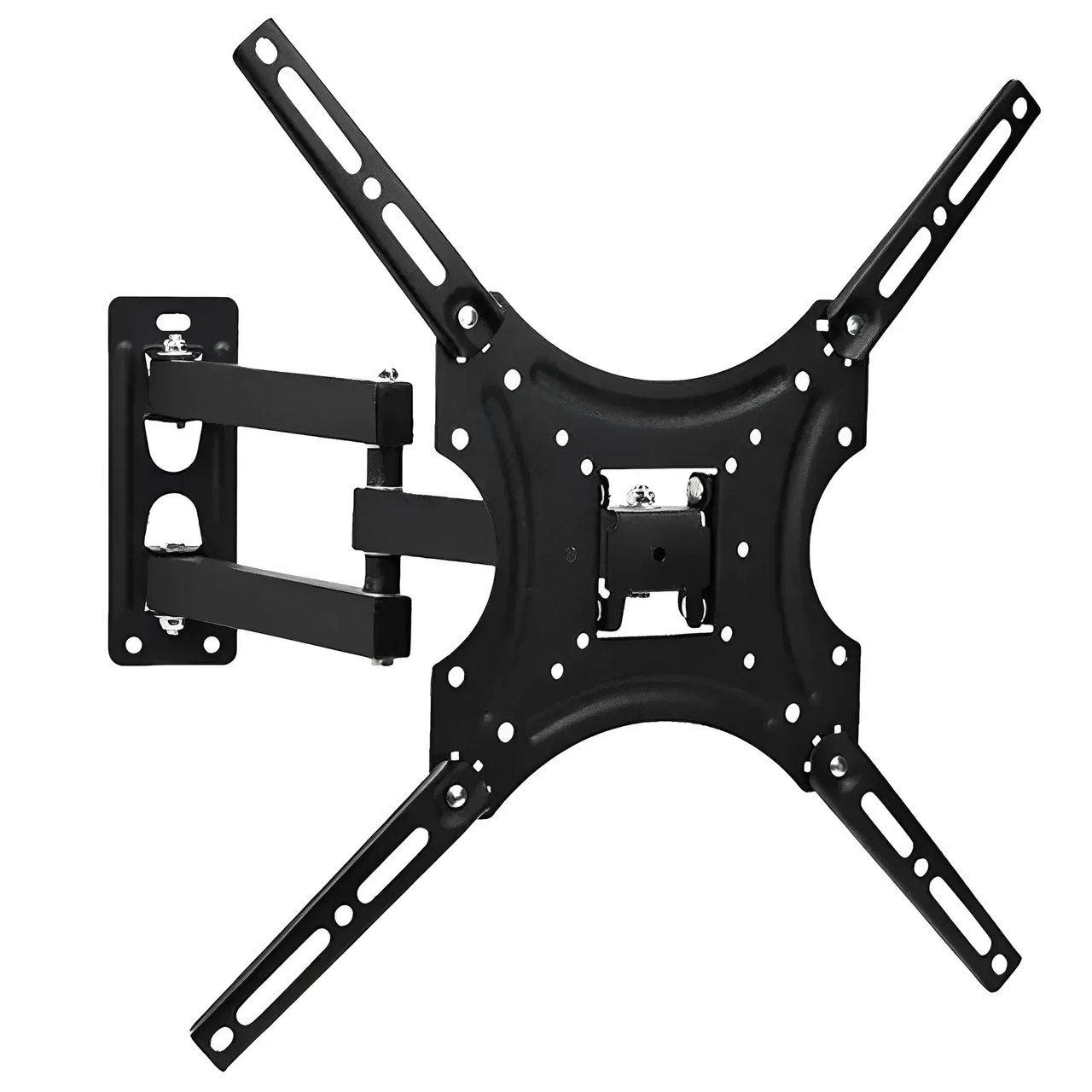 Кронштейн для телевізора 14"-55", 50 кг, HDL-117-B-2/ Кріплення для телевізора та монітора з поворотом