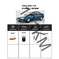 Комплект фільтрів Volvo S40 I 1.8 (2000) WIX