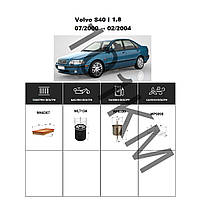 Комплект фільтрів Volvo S40 I 1.8 (2000-2004) WIX