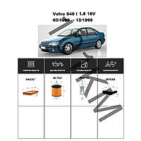 Комплект фільтрів Volvo S40 I 1.8 16V (1999) WIX