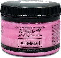 Декоративна фарба Рожевий шовк 100 мл "Aurum"