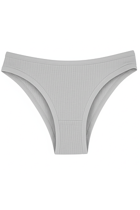 Трусики хіпстери в рубчик бавовняні SMY сірі