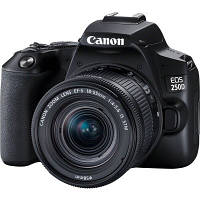 Цифровой фотоаппарат Canon EOS 250D kit 18-55 IS STM Black (3454C007) оптимальная ЦЕНА