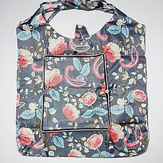 Екосумка з кишенею складається в гаманець забарвлення мікс