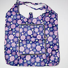 Екосумка з кишенею складається в гаманець забарвлення мікс