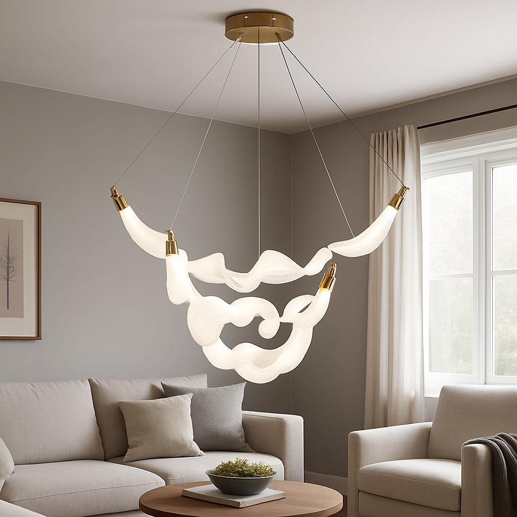 Сучасна дизайнерська Led люстра LED 7813034-3 AB, фото 1