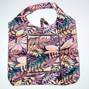 Екосумка з кишенею складається в гаманець забарвлення мікс, фото 1