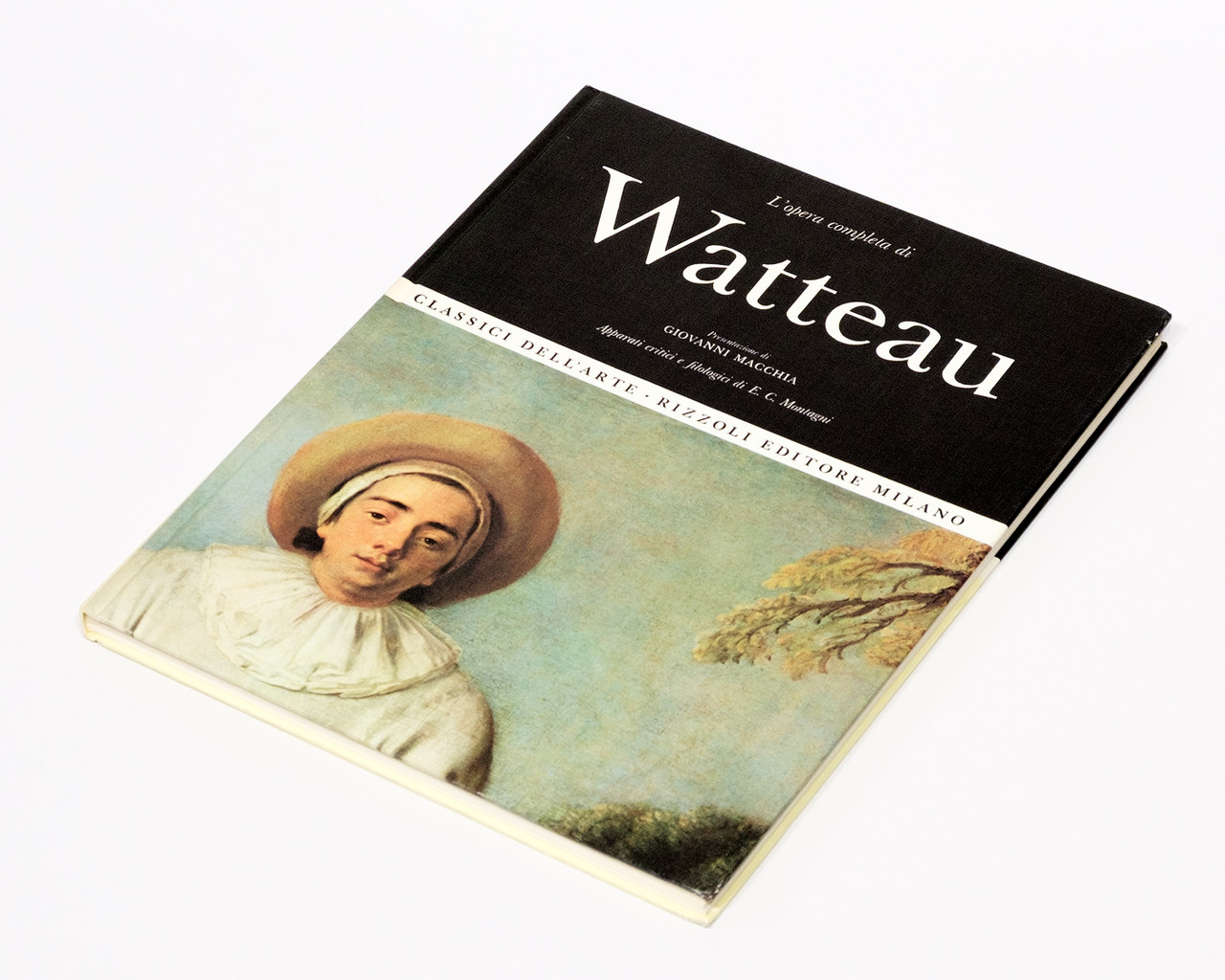 Книга L'opera pittorica di Watteau - зібрання живопису Антуан Ватто серія «Classici dell'Arte» Rizzoli