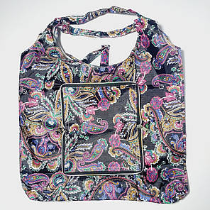 Екосумка з кишенею складаного забарвлення мікс, фото 1