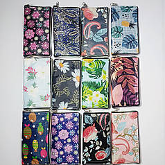 Екосумка з кишенею складається в гаманець забарвлення мікс