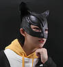 Маска Жінки Кішки, Catwoman, чорна напівлицьова маска, супергерой з коміксів про Бетмена, DC Comics, фото 4