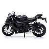 Модель мотоцикла Yamaha YZF-R1 масштаб: 1:18. Іграшковий мотоцикл Ямаха Р1 чорний, фото 4