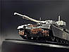 Металевий конструктор Танк Chieftain MK50 1:100. Металева збірна 3D модель танка. 3D пазл Танк Chieftain MK50, фото 9