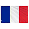 Прапор Франції 150х90 см. Французький прапор поліестер RESTEQ. French flag. Прапор синій, білий, червоний, фото 3
