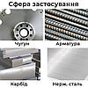 Диск по металу 300×25.4 мм з твердосплавними зубцями, 22 зубця - для різання труб, арматури, профілю, УШМ, Круг для болгарки, фото 5