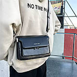 Жіноча сумка — гарна якість НОВИЙ стильна сумка для через плече Ручні сумки клатч тільки ОПТ, фото 4