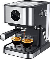 Кавомашина IAGREEA Espresso 20 Бар | Напівавтоматична еспресо-машина з капучинатором | Кавоварка для дому, латте, капучино