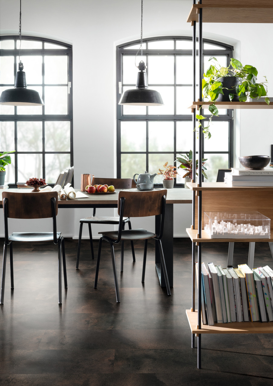 Водостійка підлога EGGER AquaDura+ Титаніт Антрацит 33 клас, фото 1