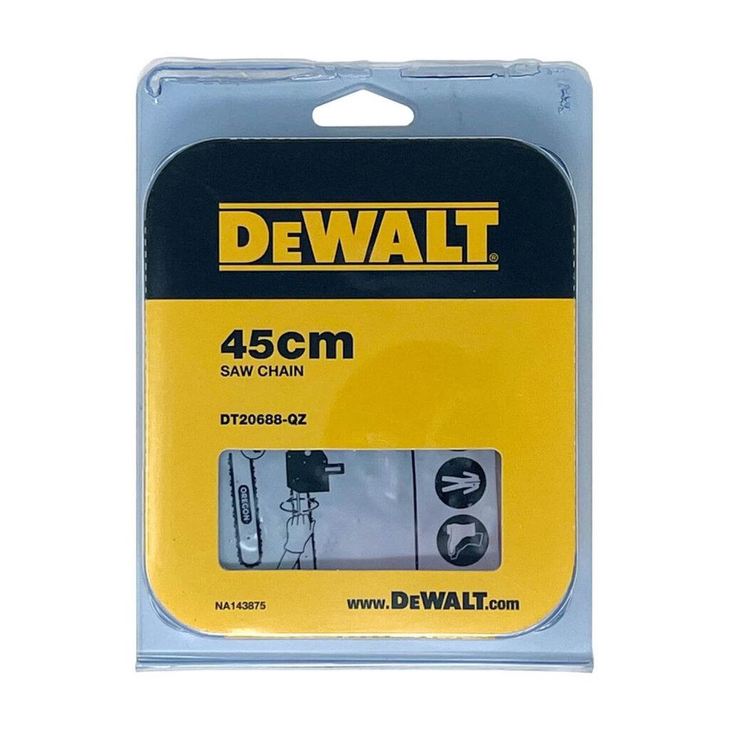 Ланцюг для пили DeWALT шина 45см 3/8 дюйма товщина ланки 1.3 мм (DT20688)