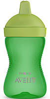 Чашка-непроливайка Avent з твердим носиком, 300мл, 18міс+, зелений