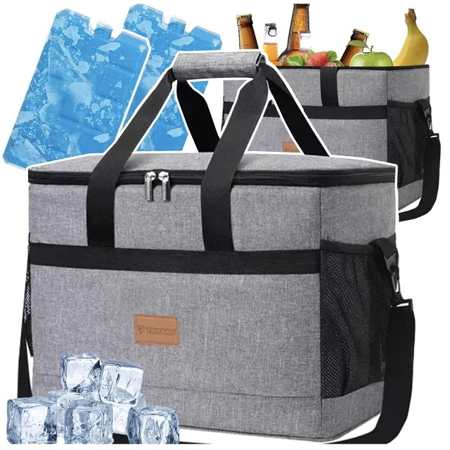 Термосумка Trizand 23842 20 л сумка холодильник + 2 акумулятор холоду