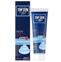 Крем для гоління Top Ten Active для нормальної шкіри 100 мл