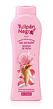Гель для душу Tulipan Negro Yummy Cream Полуничний поцілунок 650 мл