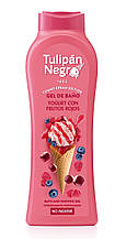 Гель для душу Tulipan Negro Yummy Cream Ягідний йогурт 650 мл