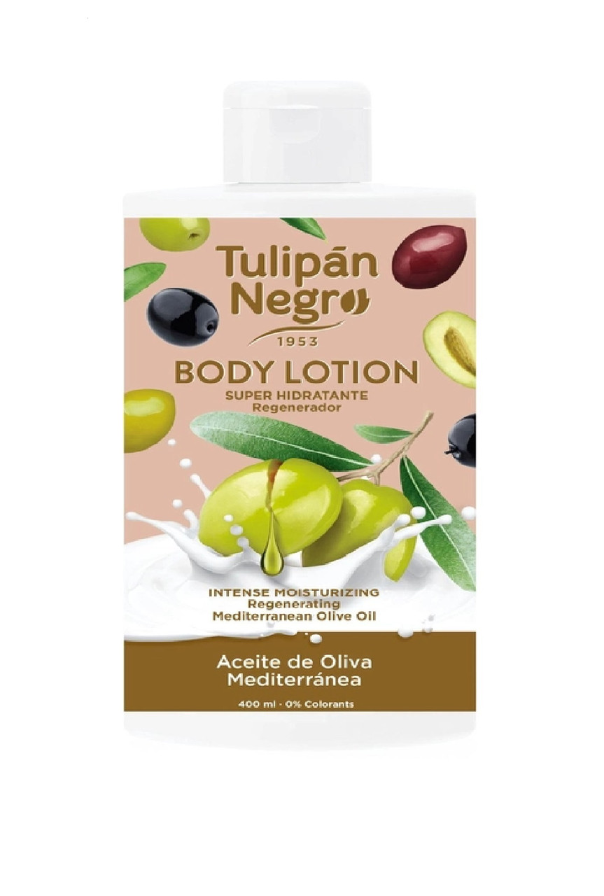Лосьйон для тіла Tulipan Negro Оливкова олія 400 мл, фото 1