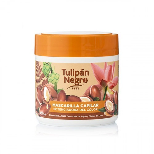 Маска міцелярна для волосся Tulipan Negro Підсилення кольору 400 мл, фото 1