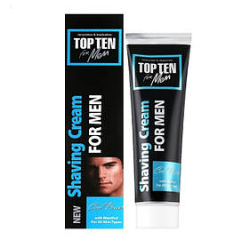 Крем для гоління Top Ten Cool Power для всіх типів шкіри 100 мл