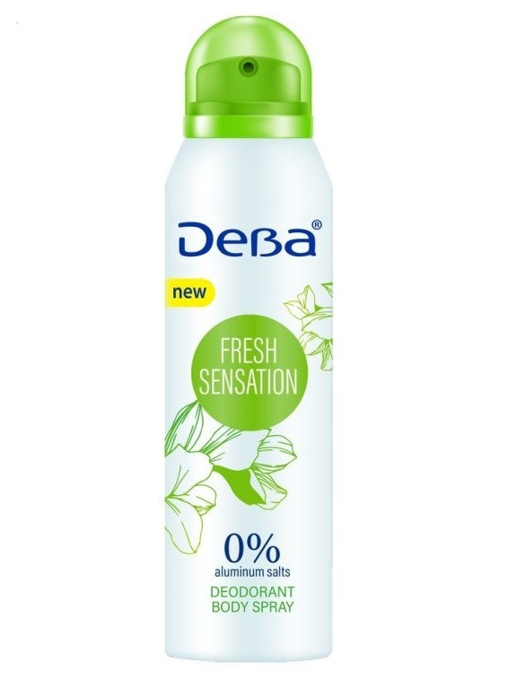 Дезодорант жіночий DeBa Fresh Sensation (спрей) 150 мл, фото 1