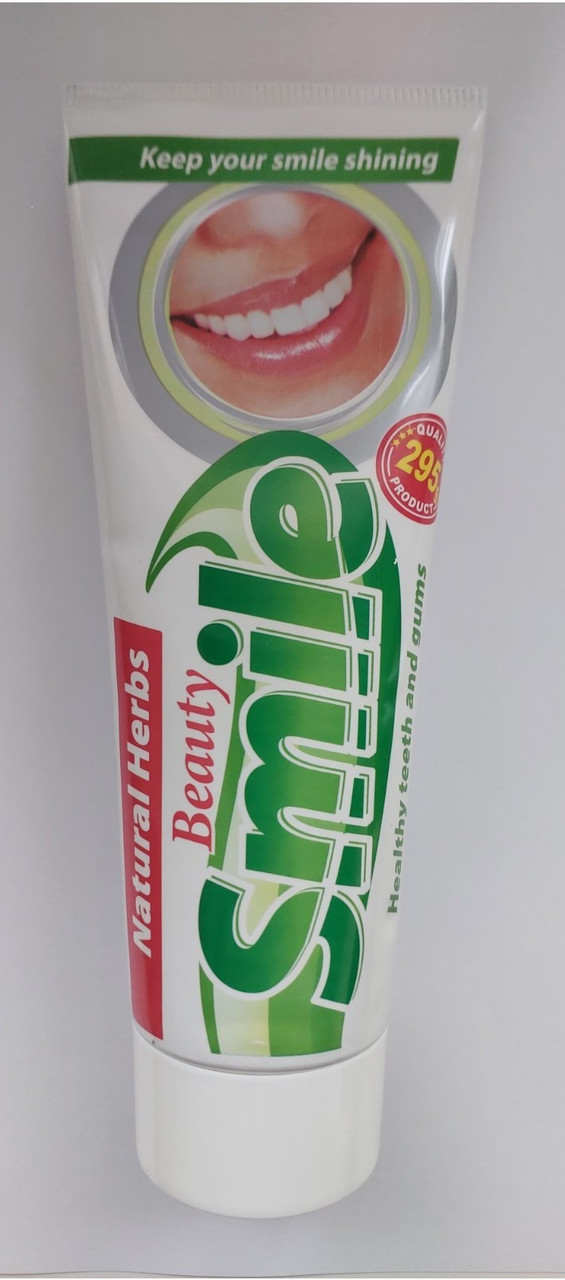 Зубна паста Beauty Smile Natural Herbs 250 мл, фото 1