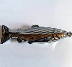 Фляга Риба, подарунок рибаку, фляжка рибацька 240 мл., фото 4