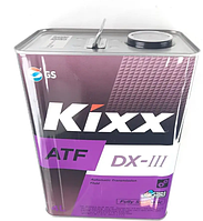 Оригінал! Олія для АКПП/ГУР KIXX ATF DX-III 4л - Вища Якість!