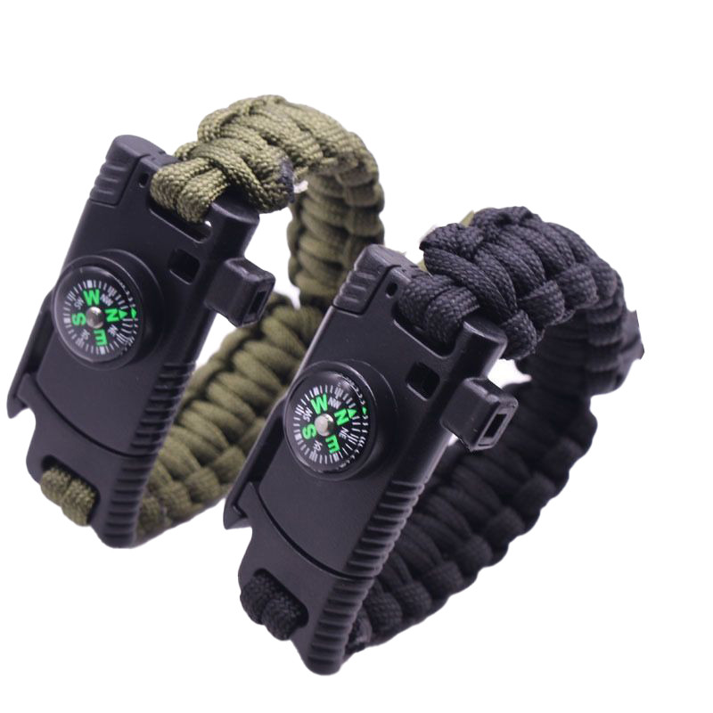 Браслет для виживання 5 в 1 з паракорду WDK-1, 28.5см