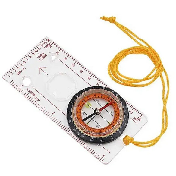 Компас рідинний планшетний із лінійкою DC-45-5C