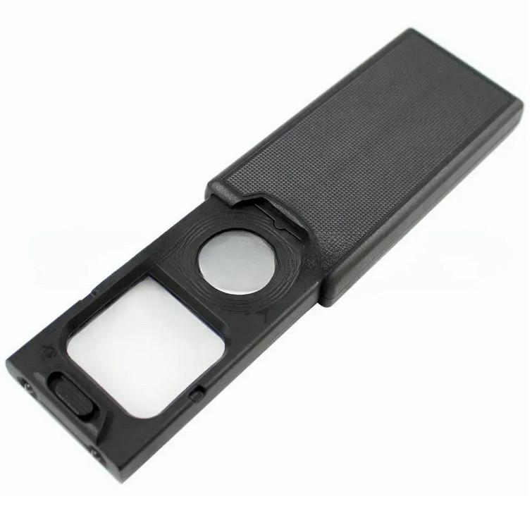 Лупа 5x/45x з LED-підсвіткою і UV-лампою, модель MG-9582