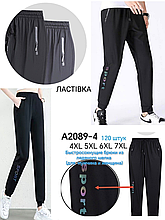 Чоловічі спортивні штани матеріал бавовна розмір 4-7хл колір показаний на зображенні в пакованні від 6 шт.