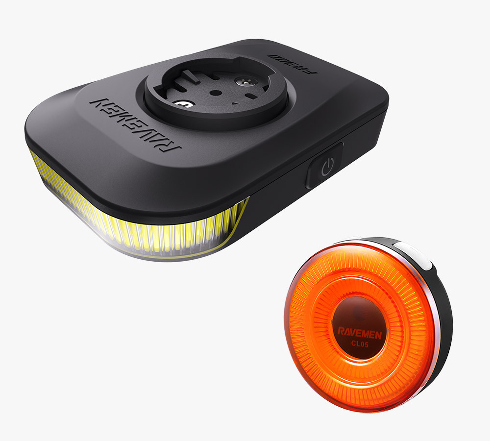 Комплект світла Ravemen LS06 : FR300 + CL05 (160 + 30 lm, 380 + 200 mAh)