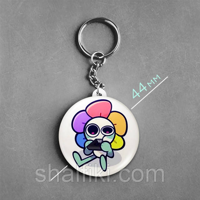 "Денді (У Світі Денді / Dendys World)" брелок круглий Ø44 мм, фото 1