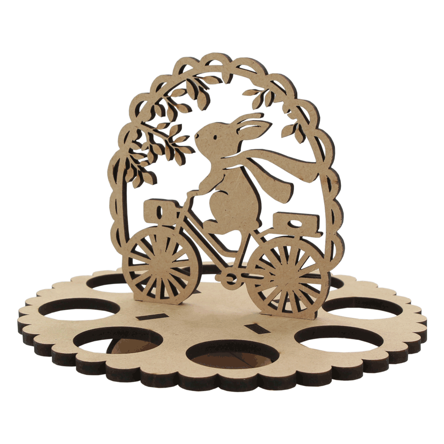 Підставка для яєць „Зайчик“ №4 МДФ 20х20х14см ROSA TALENT