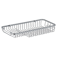 Полиця у ванну решітка з мильницею і 2 гачками Zerix LR338 (LL1456)