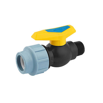 Кран ПЕ SantehPlast 32х1" РЗ