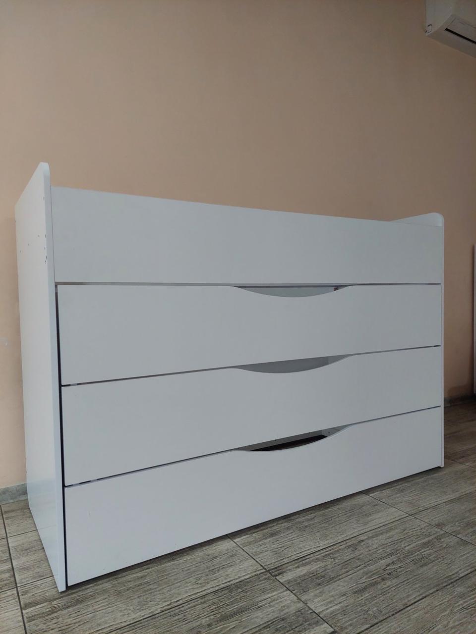 Ліжко 4-х ярусне для дошкільних навчальних закладів Біла Аляска, фото 1