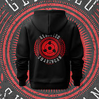 Худі з принтом Наруто - Genjutsu Sharingan, S