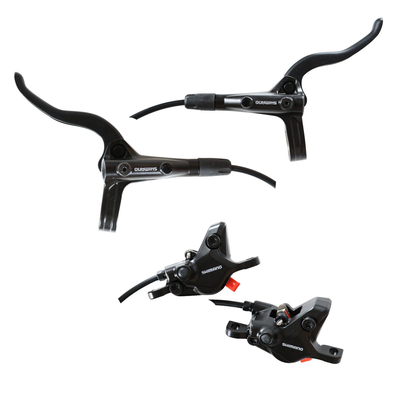 Гідравлічне гальмо Shimano BR-MT410, комплект, переднє та заднє (DISC-079)