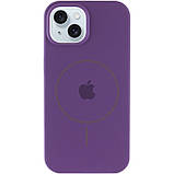 Чохол Silicone Case Full Protective (AA) with MagSafe для Apple iPhone 14 Plus (6.7") Фіолетовий / Amethyst, фото 3