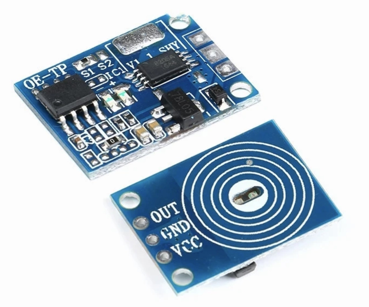 Кнопка сенсорна ємнісна з димуванням, перемикач 5–20V 3A для LED, підсвітки, керування освітленням