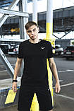Чорна футболка чоловіча S M XL XXL 3XL, фото 10